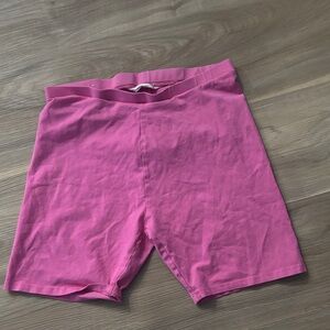 Pink Biker Shorts